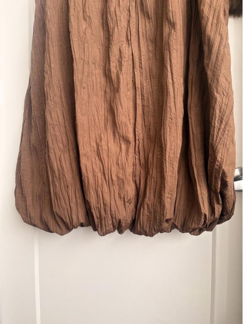 ZARA RUFFLE BUBBLE SKIRT - Picture 2 of 4